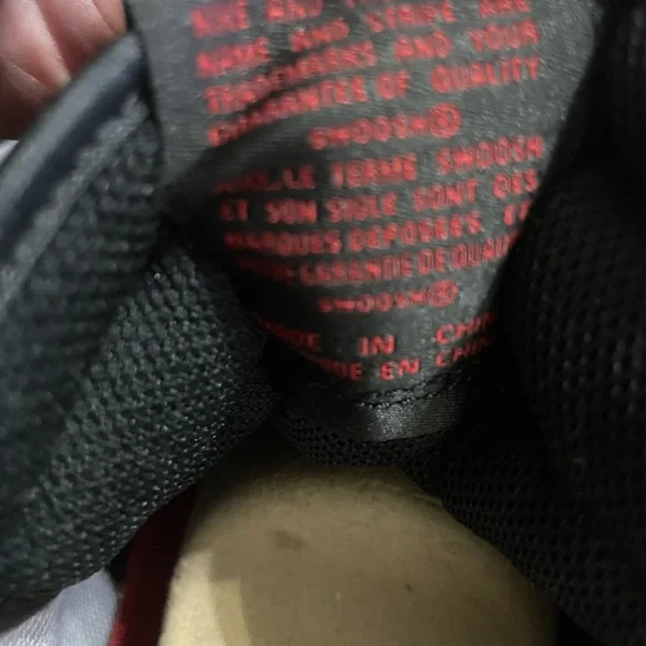 Nike Air JORDAN LEGACY 312 BRED CEMENT (color) EUC size 13 - Picture 13 of 15